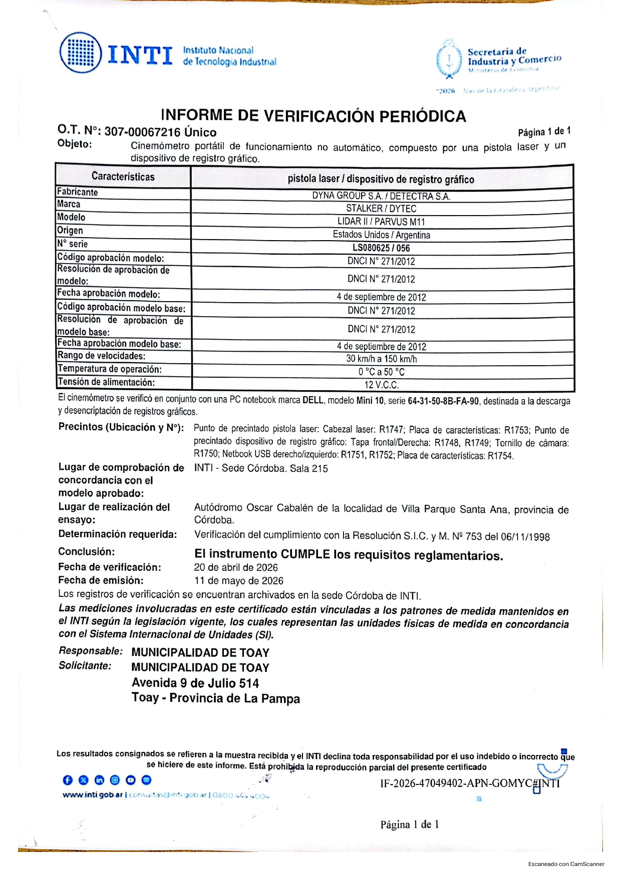 Homologación cinemometro 20262027 page 0001